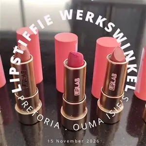 Lipstick Workshop Lipstiffie Werkswinkel in Centurion Pretoria