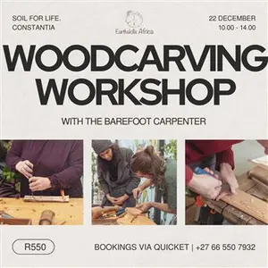 Woodcarving workshop for Adults at Soil for Life December No 2