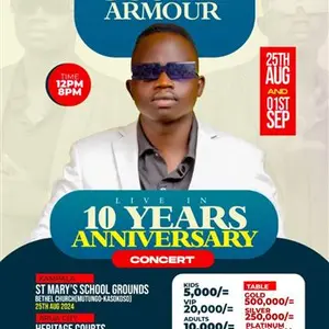 10yrs Anniversary of Gospel Armour