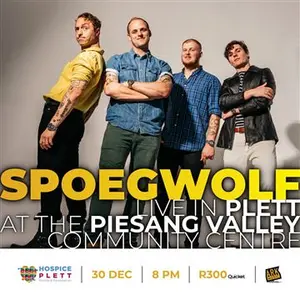 Spoegwolf live in Plettenberg Bay