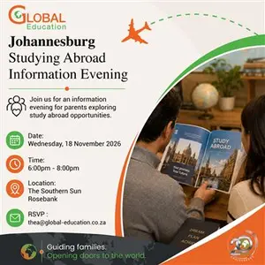 Johannesburg Studying Abroad Information Evening