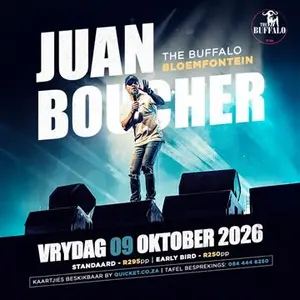 JUAN BOUCHER THE BUFFALO BLOEMFONTEIN