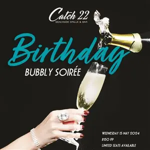 15 May Birthday Bubbly Soiree