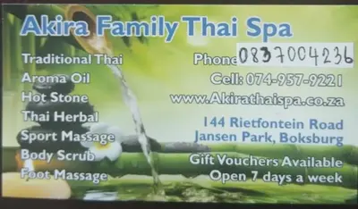 Akira Family Thai Spa
