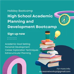 3 Day High School Academic Planning and Development Bootcamp