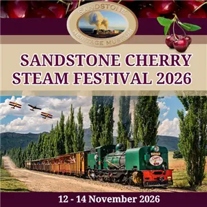 Sandstone Cherry Steam Festival 2026