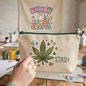 Puff Paint & Propagate The Ultimate Kawaii Stash Bag Workshop