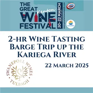 2 hr Wine Tasting Barge Trip up the Kariega River