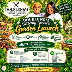 Double N&M Catering Services Garden Launch