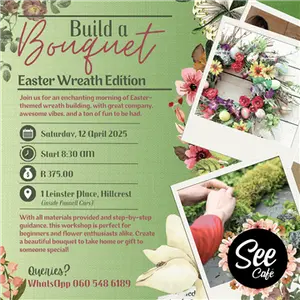 Build a Bouquet Easter Wreath Edition