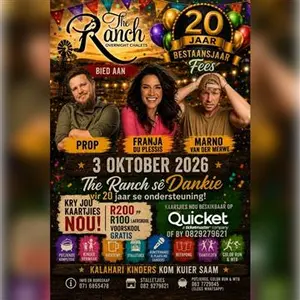 The Ranch 20ste Bestaansjaar Fees
