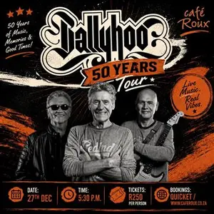 Ballyhoo s 50 Years Celebration Tour A Golden Circle Concert