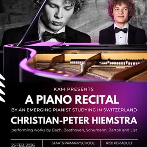 A PIANO RECITAL Christian Peter Hiemstra