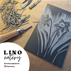 The Print Garden Lino Printing Workshop