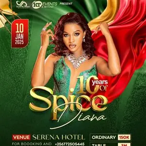 10 YEARS OF SPICE DIANA LIVE AT SERENA HOTEL