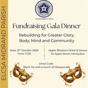 ELCSA Midrand Parish Fundraising Gala Dinner