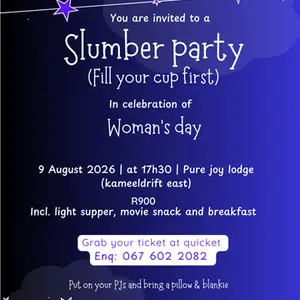 Woman s day Slumber party