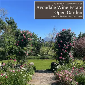 Avondale Wine Estate Open Gardens 2026