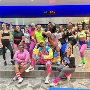 HIP HOP STEP AEROBICS WITH TREY 80s THEME