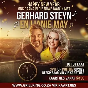 New Years Party Gerhard Steyn and Liane May